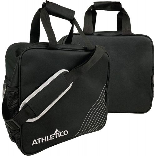 Athletico Essential Bowling Bag - Single Ball Bowling Tote Bag with Padded Bowling Ball Holder