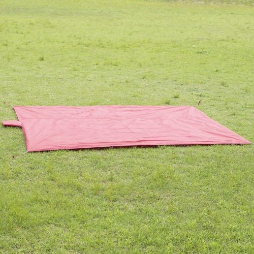 엠에스알 MSR Universal 6-Person Tent Footprint Tarp, Large - 117 x 97 Inches, Red (040818133019)