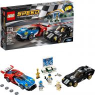 LEGO Speed Champions 6175279 2016 GT & 1966 Ford Gt40 75881 Building Kit (366 Piece), Multi