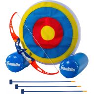 Franklin Sports Kids Archery Target - Inflatable Standing Target with Self-Stick Bullseye & Arrows
