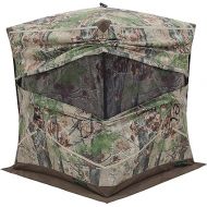 Barronett Blinds Ox Portable Hunting Blind, Pop-Up Hub Blind, Durable Oxhide Fabric, Panoramic Shooting Window, Bloodtrail Backwoods