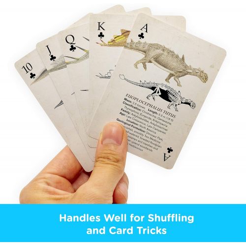  Aquarius Smithsonian Dinosaur Playing Cards