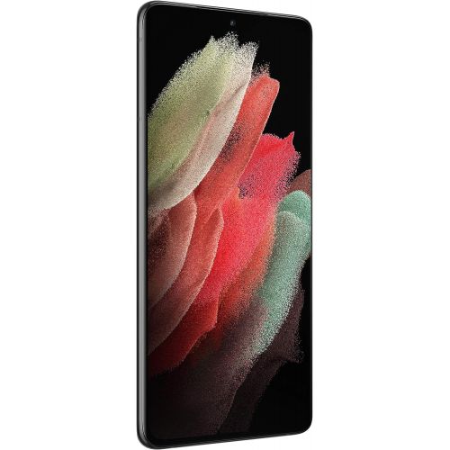 삼성 SAMSUNG Galaxy S21 Ultra 5G Factory Unlocked Android Cell Phone 128GB US Version Smartphone Pro-Grade Camera 8K Video 108MP High Res, Phantom Black