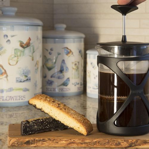  Primula Tempo Coffee Press - For Rich, Non-Bitter Coffee - French Press Design - Easy to Use - Makes 6 Cups - Black: French Presses: Kitchen & Dining