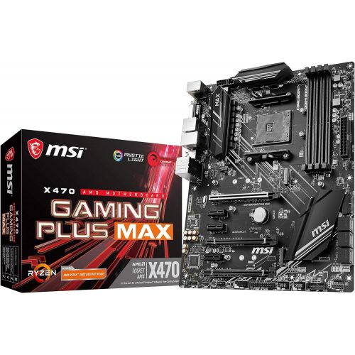  MSI Performance Gaming AMD X470 Ryzen 2 AM4 DDR4 Onboard Graphics CFX ATX Motherboard (X470 Gaming Plus)