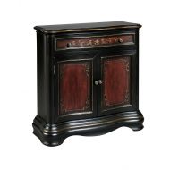 Pulaski Essex Two Toned Hand Pained Hall Chest, Black