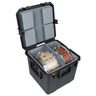 SKB iSeries 1717-16 Waterproof Utility Mulitple Snare Drum Case (padded liner) Mixer Accessory (3i-1717-16LT)