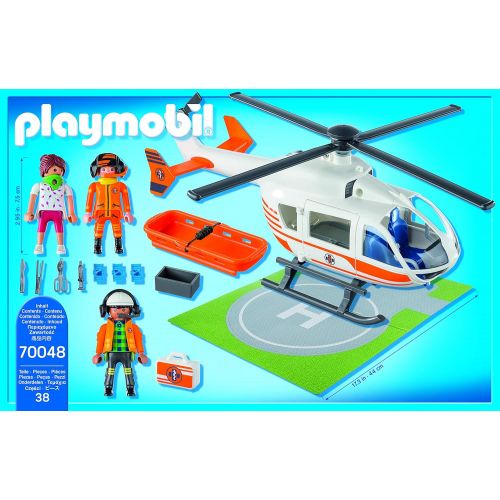 플레이모빌 PLAYMOBIL Rescue Helicopter