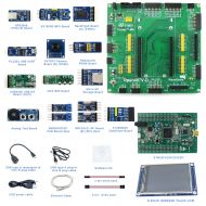 CQRobot Designed for the STM32F4DISCOVERY, Features the STM32F407VGT6 MCU, Open Source Electronic STM32 Development Kit, Includes STM32F4DISCOVERY+STM32F407VGT6+3.2 inch LCD+USB3300 USB HS
