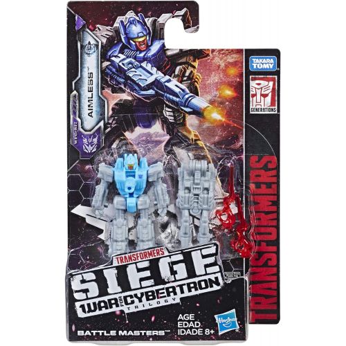 트랜스포머 Transformers Toy Generations War for Cybertron: Siege Battle Masters Wfc-S17 Aimless Action Figure - Adults & Kids Ages 8 & Up, 1.5