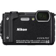 [아마존베스트]Nikon W300 Waterproof Underwater Digital Camera with TFT LCD, 3, Black (26523)