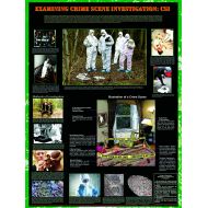 American Educational Products American Educational Examining Crime Scene Investigation Forensics Poster, 38 Length x 27 Width
