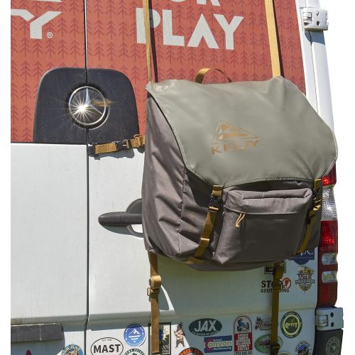  Kelty Trash Pak Beluga Overland Spare Tire Trash Bag for Tools, Gear, and Camping fits Spare Tire or Van Door