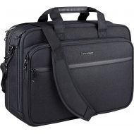 [아마존베스트]KROSER 18 Laptop Bag Premium Laptop Briefcase Fits Up to 17.3 Inch Laptop Expandable Water-Repellent Shoulder Messenger Bag Computer Bag with RFID Pockets for Travel/Business/Schoo