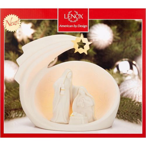 레녹스 Lenox China Simply Divine Lighted Holy Family Figurine