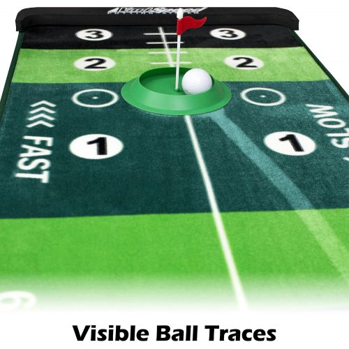  [아마존베스트]ProActive Sports VariSpeed Putting System - Practice 4 Different Speeds On One Mat!