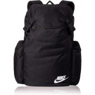 Nike Heritage Backpack, Black/Black/White, One Size