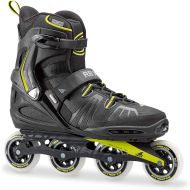 Rollerblade RB XL Mens Adult Fitness Inline Skate, Black and Lime, High Performance Inline Skates