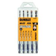 Dewalt DT60099-QZ Multi material drill bit-Set - Shockproof (5 Piece)