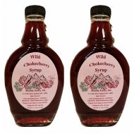 Bounty Foods Huckleberry Chokecherry Fireweed Berry Syrups - 4 Pk Gift-Set Montana Grown & Hand Picked in the...