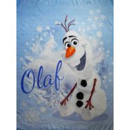 Northwest Disney Frozen Olaf --Disney Frozen Throw Winter Olaf 40 x 50 Silk Touch Throw - Blankets and throws Microfiber with Big Pictures Olaf Frozen in bold, vibrant colors -Cuddle up wit