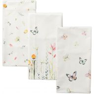 Maison d Hermine Botanical Fresh 100% Cotton Set of 3 Multi-Purpose Kitchen Towel Soft Absorbent Dish Towels | Tea Towels | Bar Towels (20 Inch by 27.50 Inch)