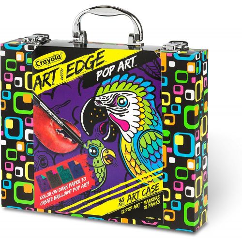  Crayola Art with Edge Coloring Book, Neon Coloring Pages, 18 Pages, 04-0092