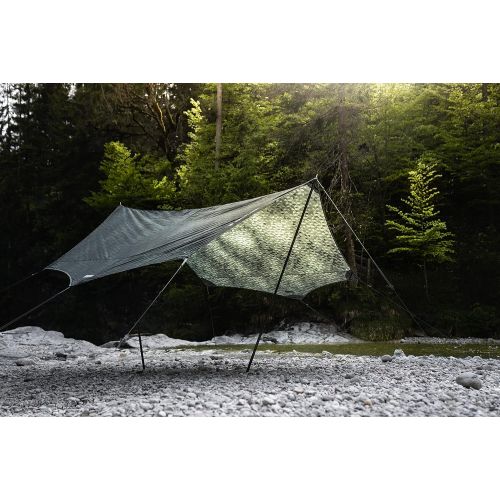  HEIMPLANET Original Dawn Tarp L Shelter Tent Tarp with 5000mm Water Column Supports 1% for The Planet (Cairo Camo)