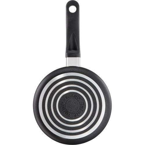 테팔 Tefal Essential Pots and Pans Set, 5 Piece, Black