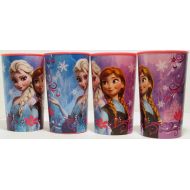 Disney Frozen Anna & Elsa Plastic Cup 16oz Set of 4