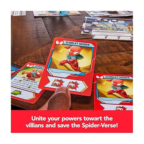  Marvel United Spider-Geddon Strategy Board Game by CMON & Spin Master Games | Spider Man Adult Toy | Spiderman Toy for Adults & Kids Ages 14 and up