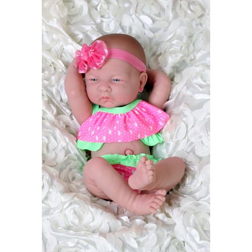  Doll-p Adorable Bay Boy Doll Realistic Looking Anatomically Correct Preemie Berenguer Newborn Reborn 14...