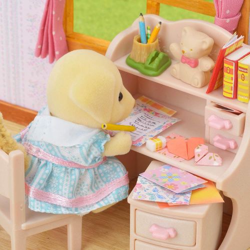 Visit the Calico Critters Store Calico Critters Yellow Labrador Family
