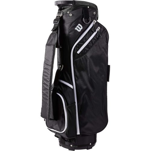 윌슨 [아마존베스트]Wilson Sporting Goods Wilson W Cart Golf Bag, Black