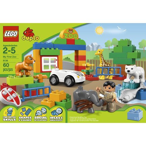  LEGO DUPLO Town 6136 My First Zoo Building Set