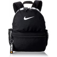 Nike Brasilia just Do It Backpack (mini), Black/Black/(Glossy White), Misc