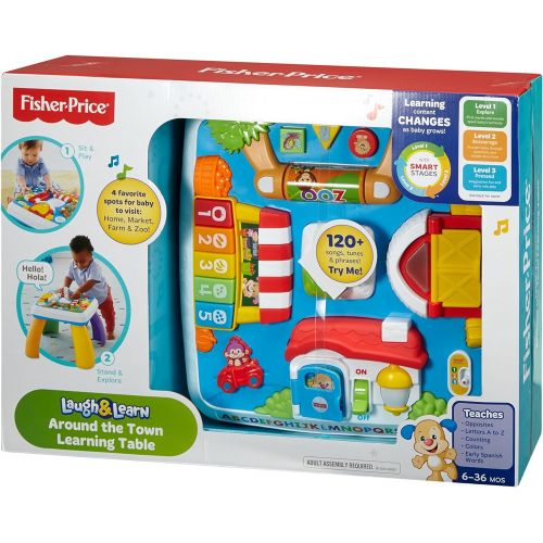  Fisher-Price Laugh & Learn Around The Town Learning Table