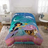 Franco Kids Bedding Super Soft Reversible Comforter, Twin/Full Size 72” x 86”, Disney Aladdin