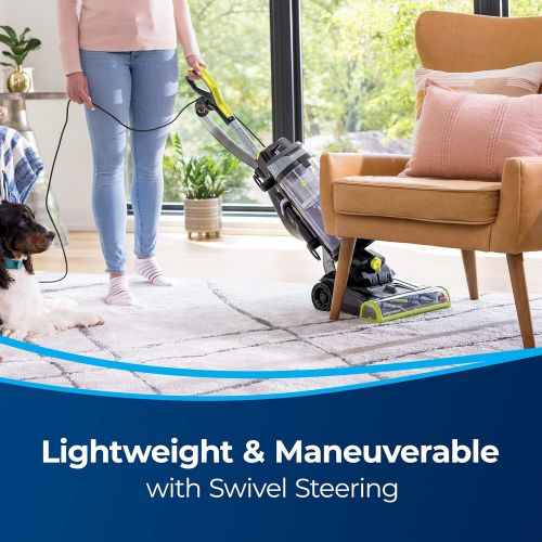  BISSELL CleanView Swivel Pet Reach Vacuum Cleaner, Full-Size, Black