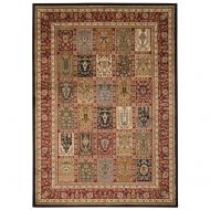 Rug Squared Mariposa Traditional Area Rug (MAR07), 3-Feet 11-Inches by 5-Feet 10-Inches, Multicolor
