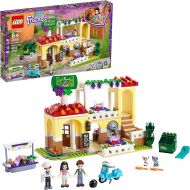 LEGO Friends Heartlake City Restaurant 41379 Restaurant Playset with Mini Dolls and Toy Scooter for Pretend Play, Cool Building Kit Includes Toy Kitchen, Pizza Oven and More (624 P