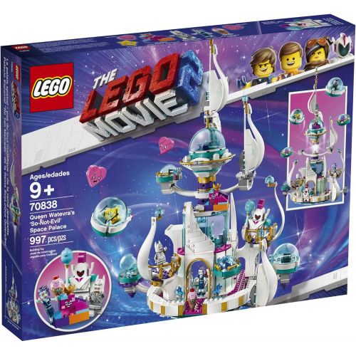  THE LEGO MOVIE 2 Queen Watevra’s ‘So-Not-Evil’ Space Palace 70838 Building Kit (995 Pieces) (Discontinued by Manufacturer)