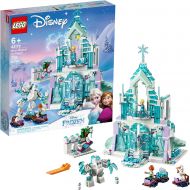 LEGO Disney Princess Elsas Magical Ice Palace 43172 Toy Castle Building Kit with Mini Dolls, Castle Playset with Popular Frozen Characters Including Elsa, Olaf, Anna and More (701