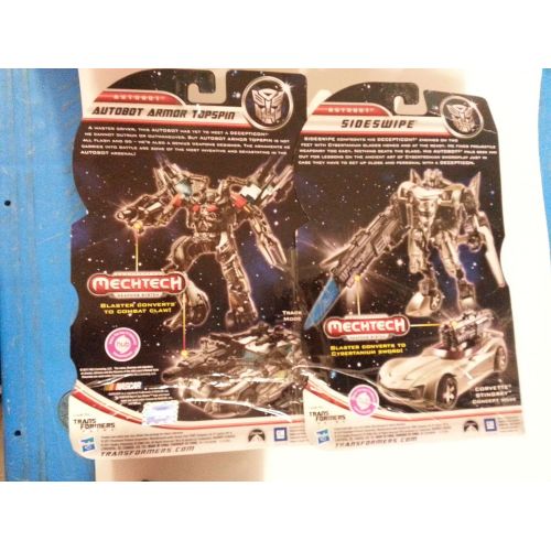 트랜스포머 Transformers Mechtech Sideswipe Armor Topspin 2 Pack/Sideswipe/Armor Topspin