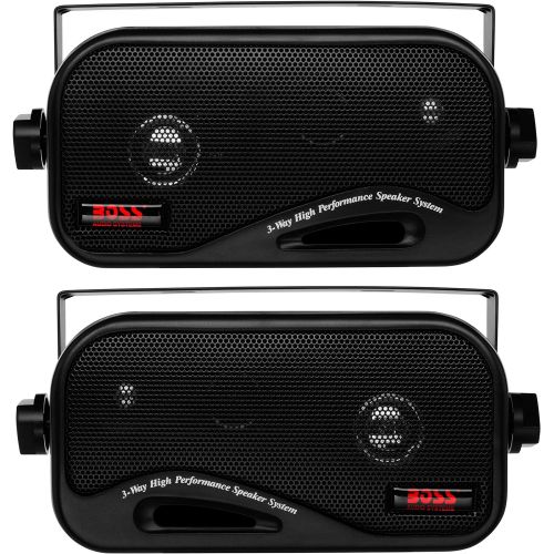  [아마존베스트]BOSS Audio Systems AVA6200 Enclosed Speaker System - 3-Way, 200 Watts Max Power Per Pair