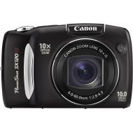 Canon Powershot SX120 IS 10MP Digital Camera (Black)