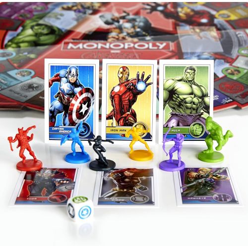 모노폴리 Hasbro Gaming Monopoly Avengers Game