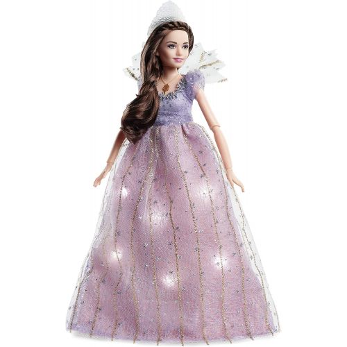 바비 Disney Claras Light Up Dress Barbie Doll