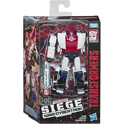 트랜스포머 Transformers Toys Generations War for Cybertron Deluxe Wfc-S35 Red Alert Action Figure - Siege Chapter - Adults & Kids Ages 8 & Up, 5
