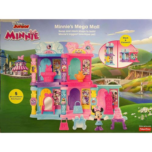  Fisher-Price Minnies Mega Mall 15+ Play Pieces